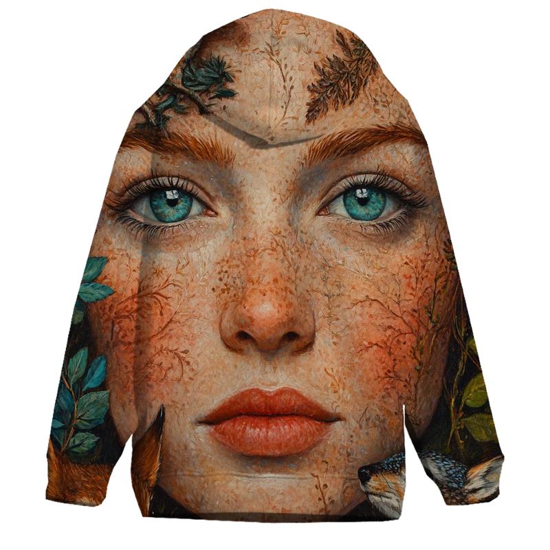 Frida Kahlo Inspired Portrait Of Memory premium hoodies