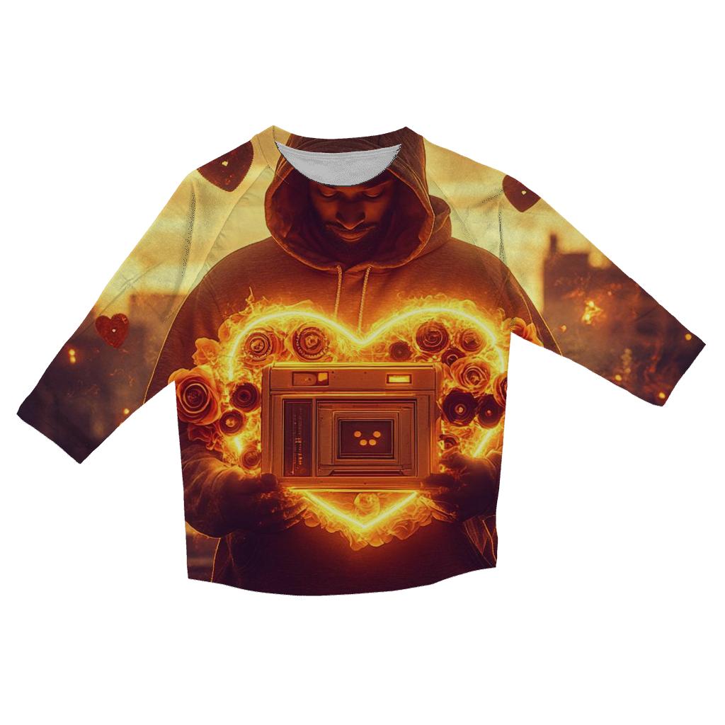 LL Cool J Boombox Romance designer 3/4 sleeve blouses