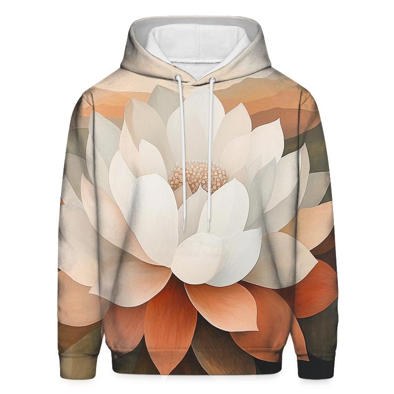 Georgia OKeeffe Inspired Desert Flowers hoodie designs