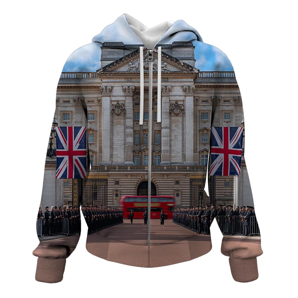 Buckingham Palace - London zip-up hoodies