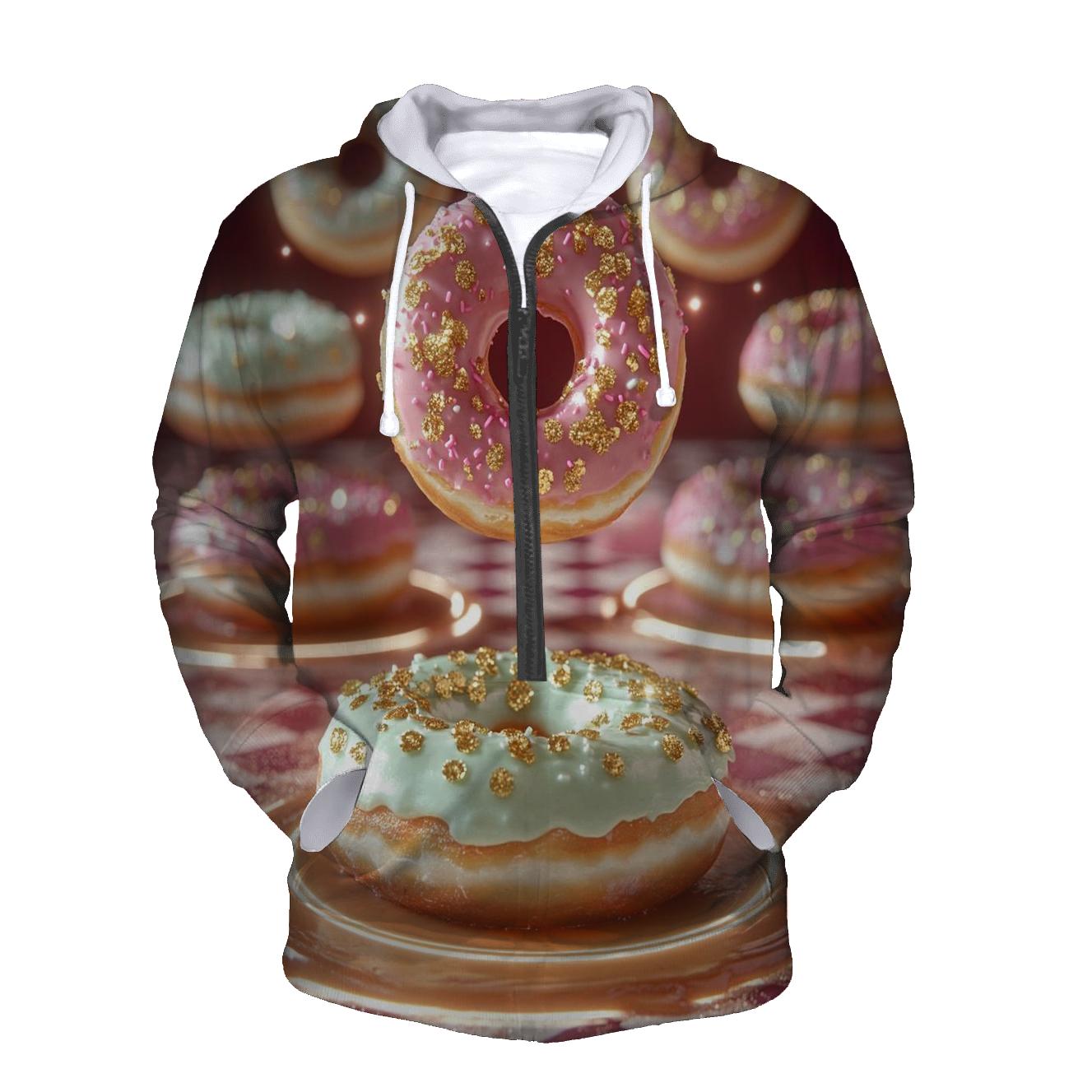 Gilded Donut Orbit zip-up hoodies