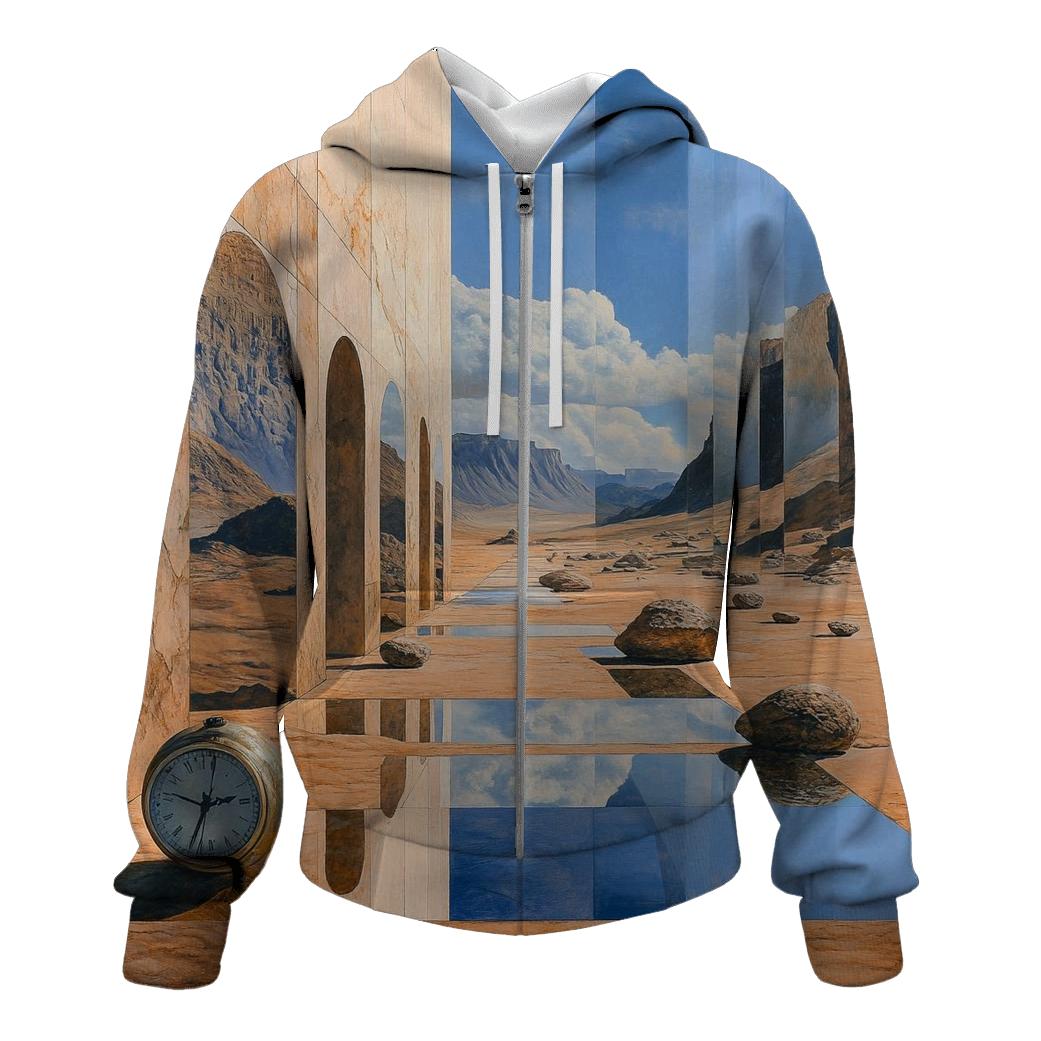 Dali Inspired Desert Dreams hoodie styles