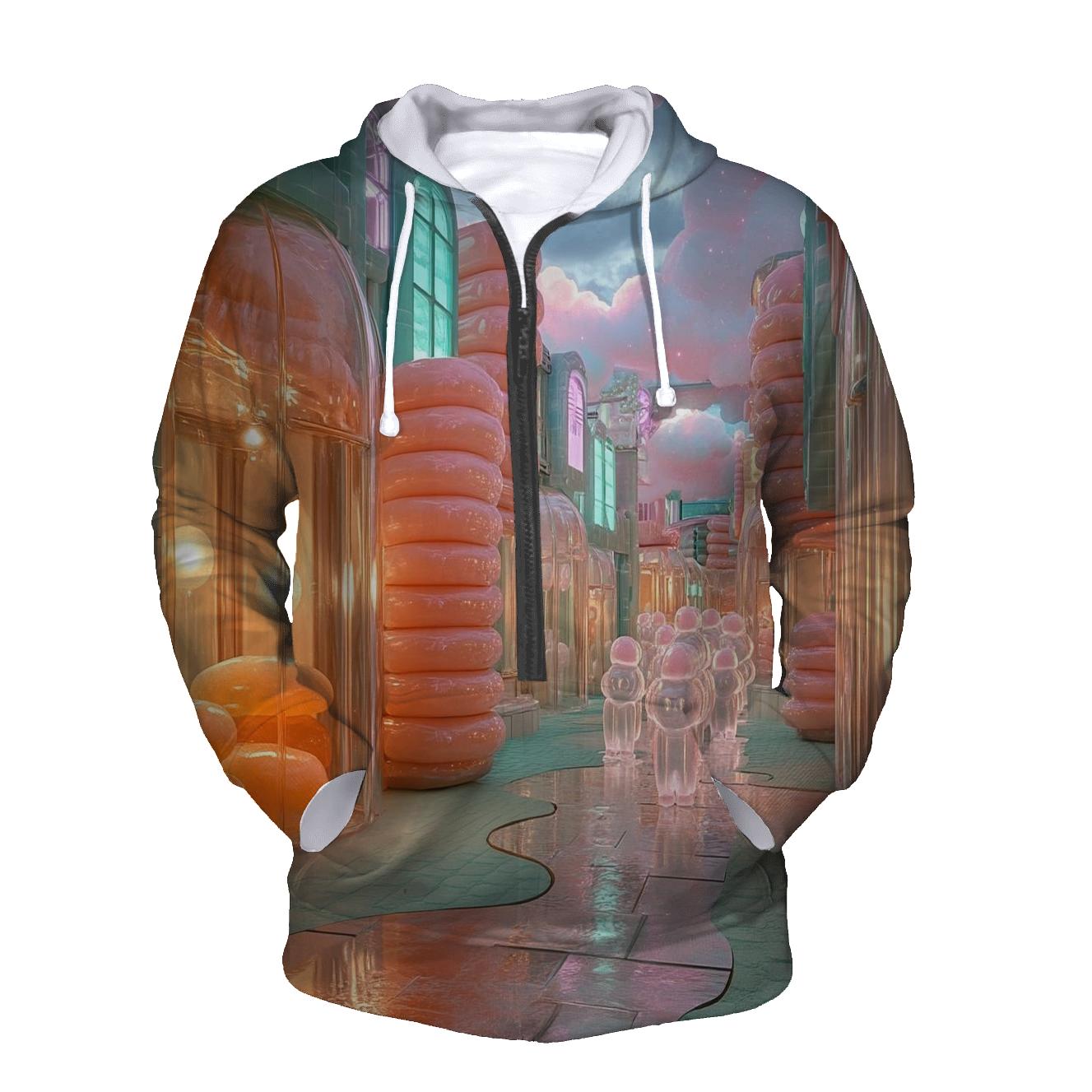 Jelly Bean Coraline printed hoodies