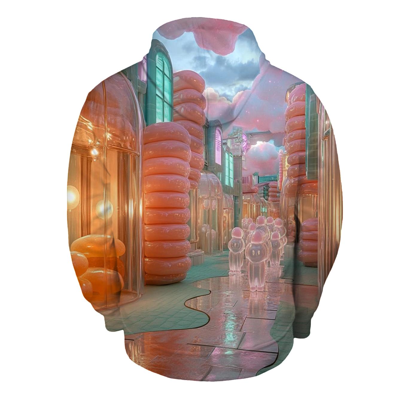 Jelly Bean Coraline printed hoodies