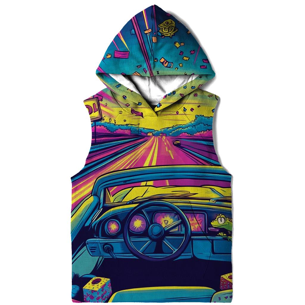 Lizard King Road Trip printed hoodies