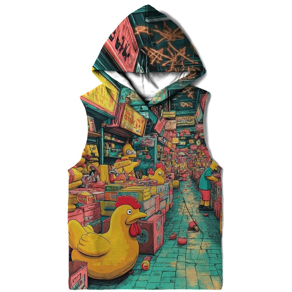 Flea Market Of Forgotten Gags embroidered hoodies