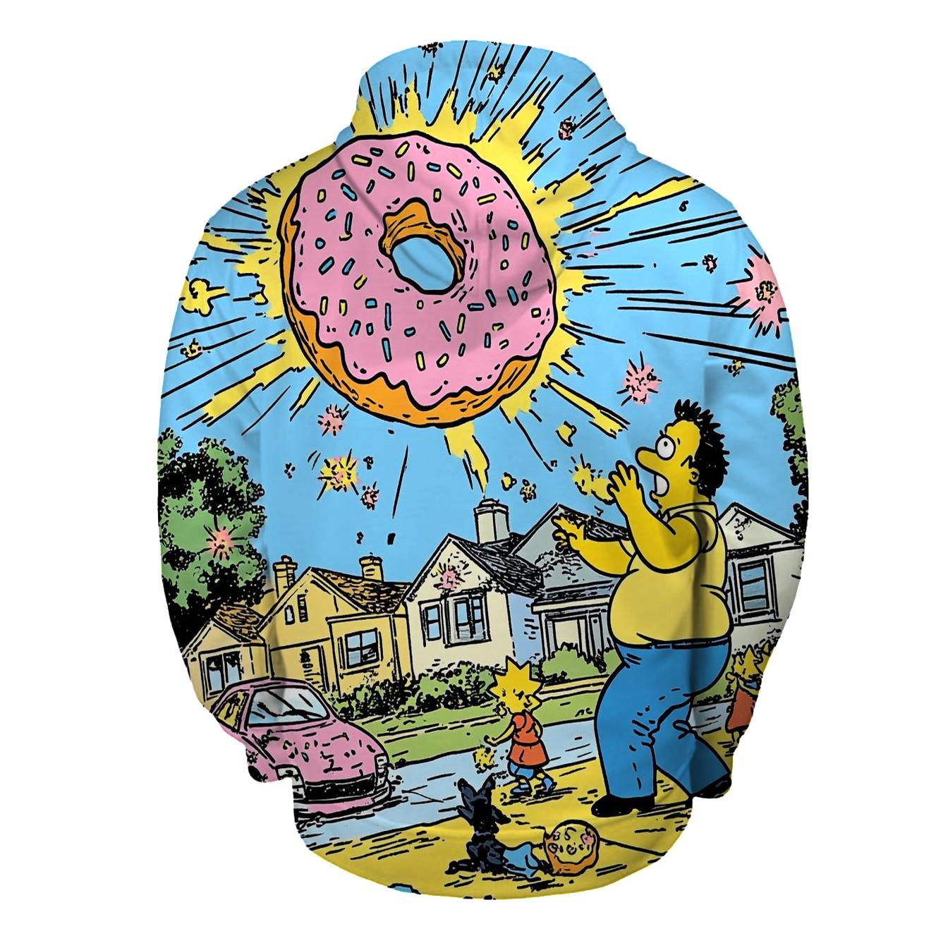 Donut Riot On Evergreen Terrace hoodies fashion