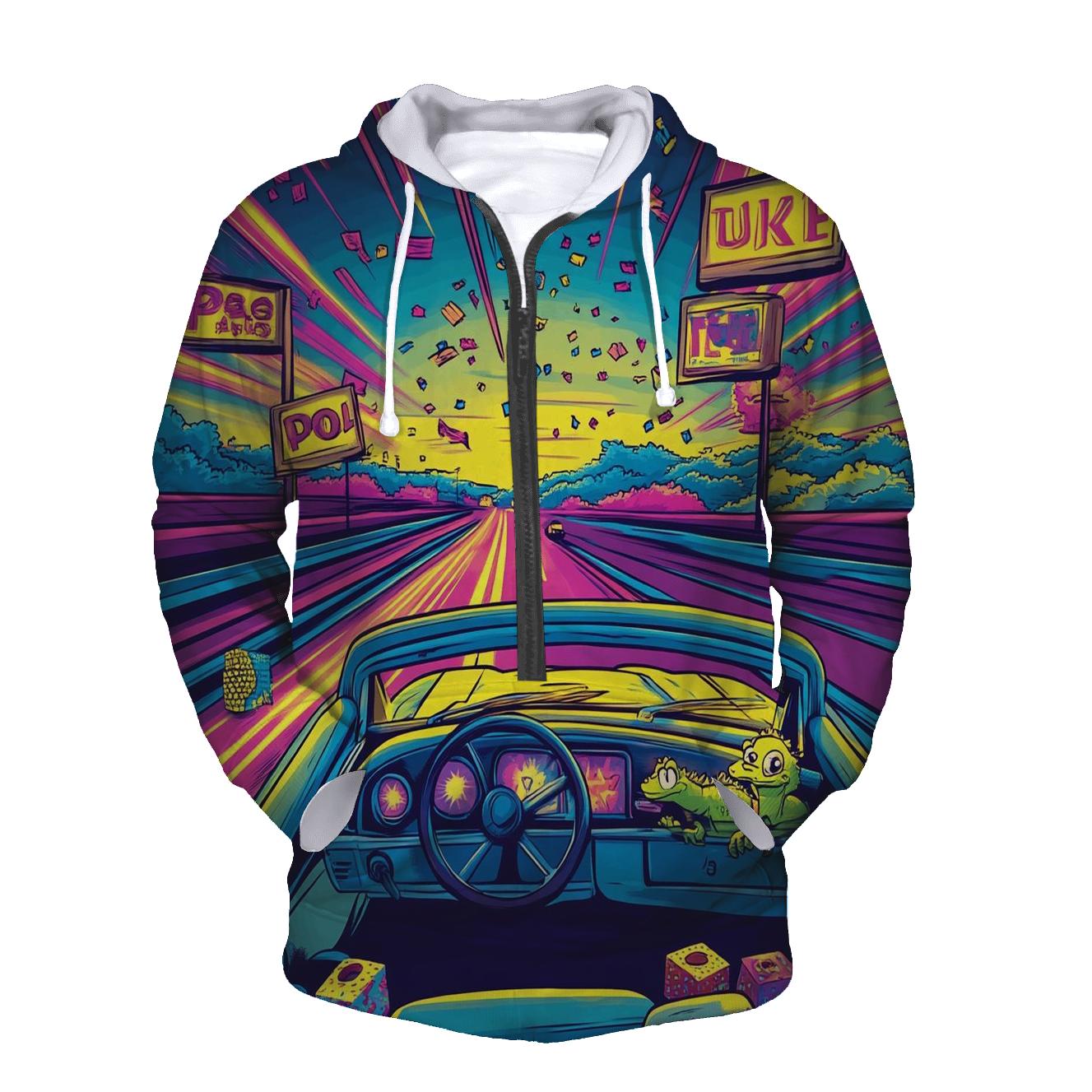 Lizard King Road Trip zip-up hoodies