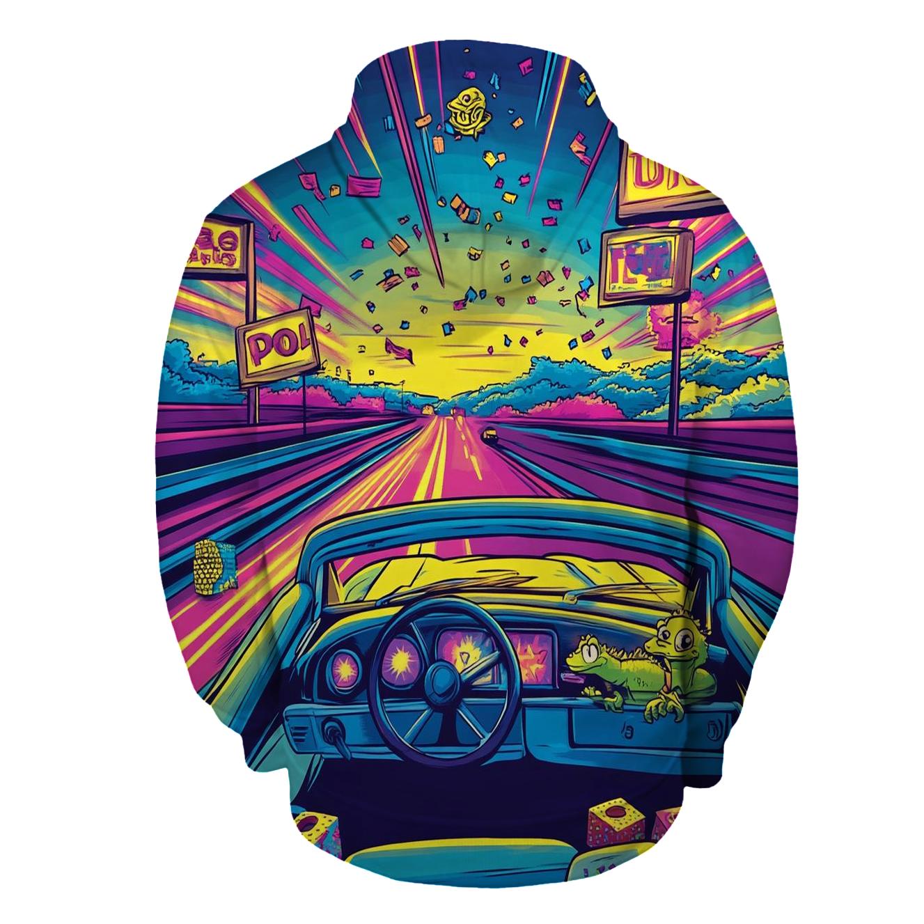Lizard King Road Trip zip-up hoodies
