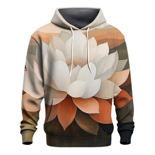 Georgia OKeeffe Inspired Desert Flowers graphic hoodies