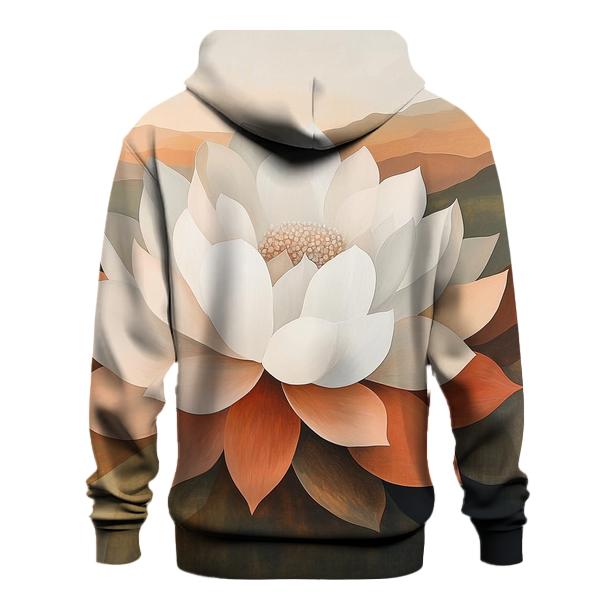 Georgia OKeeffe Inspired Desert Flowers graphic hoodies