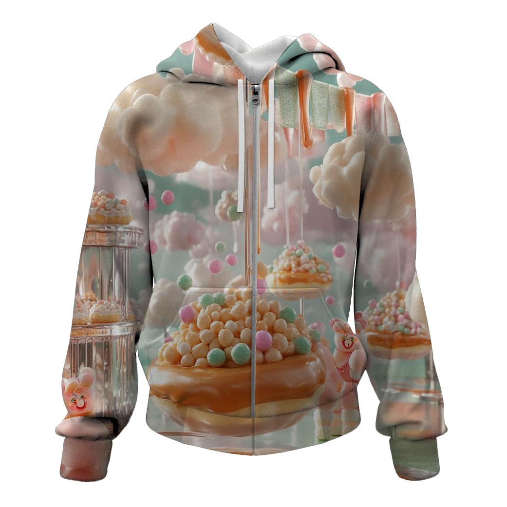 Popcorn Cloud Carnival pullover hoodies