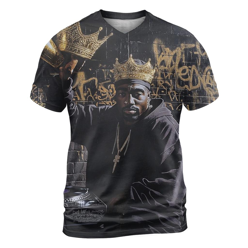 Concrete Crown Poetic statement graphic shirts