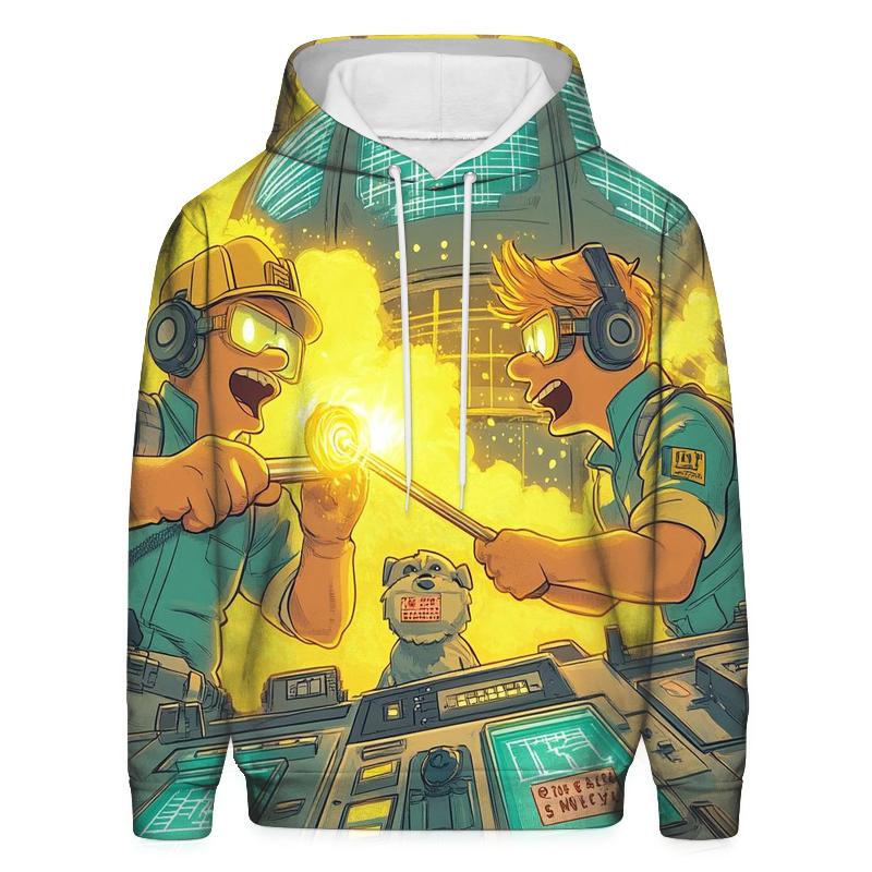 Nuclear Night Shift Shenanigans heavyweight hoodies