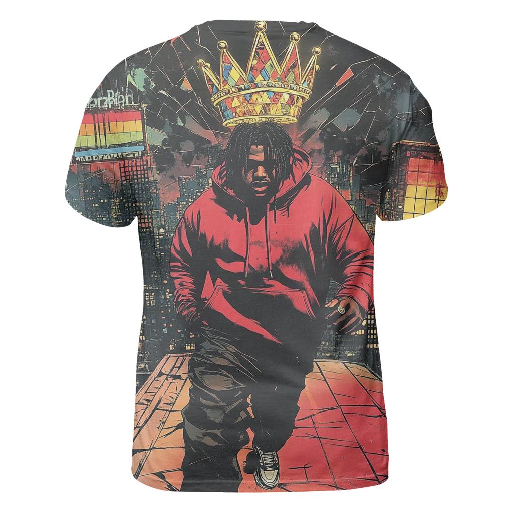 Biggie Skyline Mosaic custom all-over print shirts