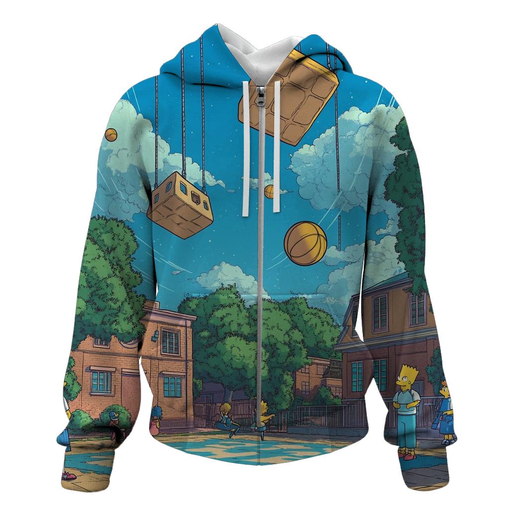 Springfield Schoolyard Time Warp hoodie trends