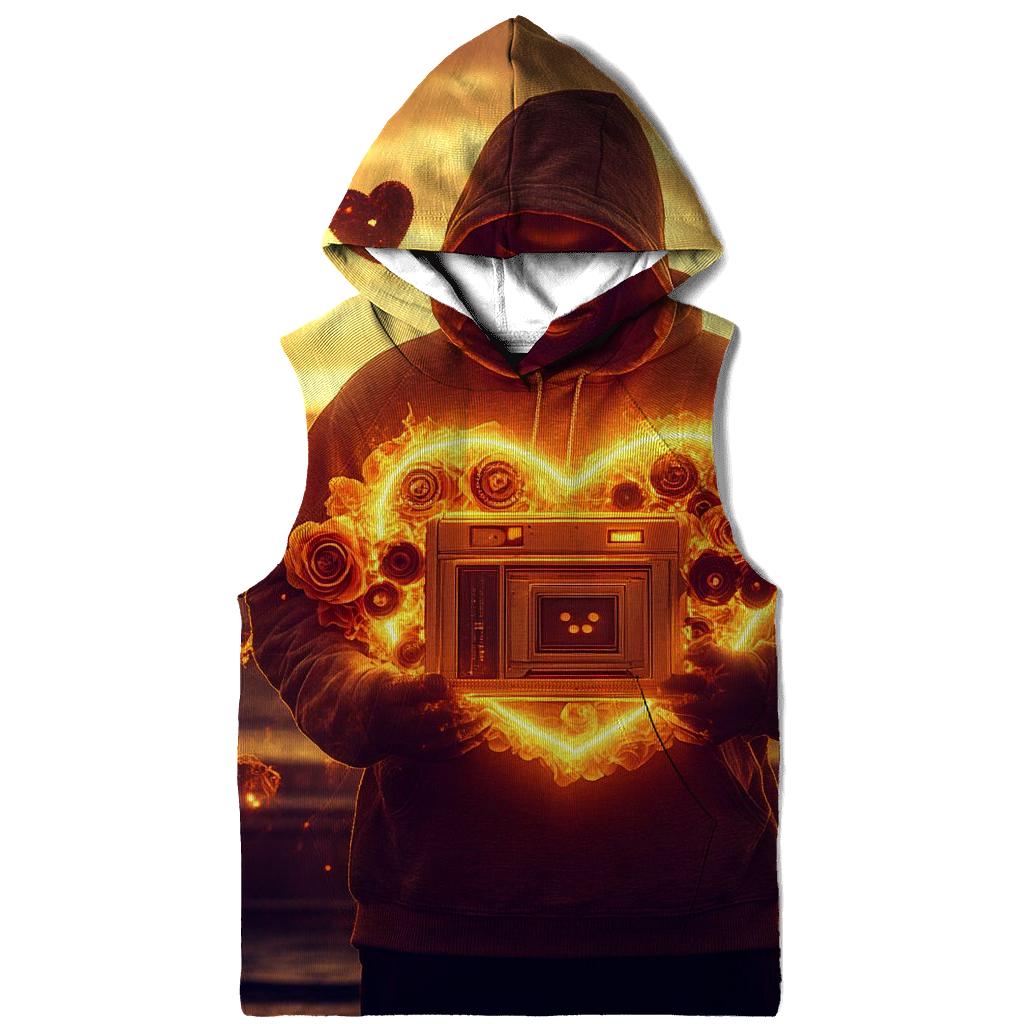 LL Cool J Boombox Romance printed hoodies