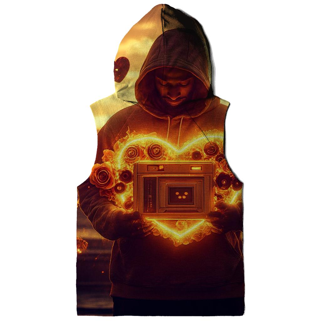 LL Cool J Boombox Romance printed hoodies