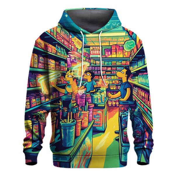 Kwik-E-Clip Art Bazaar graphic hoodies