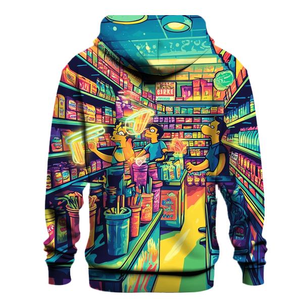 Kwik-E-Clip Art Bazaar graphic hoodies