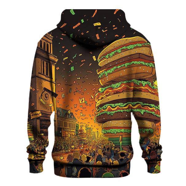 Bizarre Town Square Parade lightweight hoodies