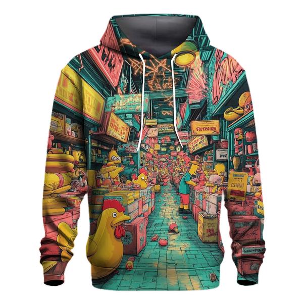 Flea Market Of Forgotten Gags graphic hoodies