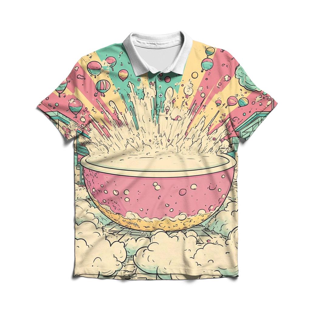 Cereal Planet Rampage custom polo shirts