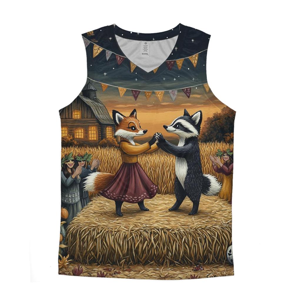 Harvest Moon Masquerade Haunted designer workout tanks