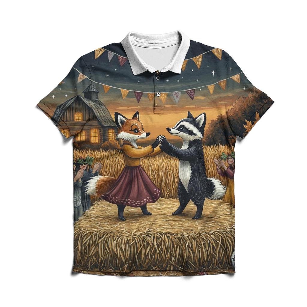 Harvest Moon Masquerade Haunted classic pique polos