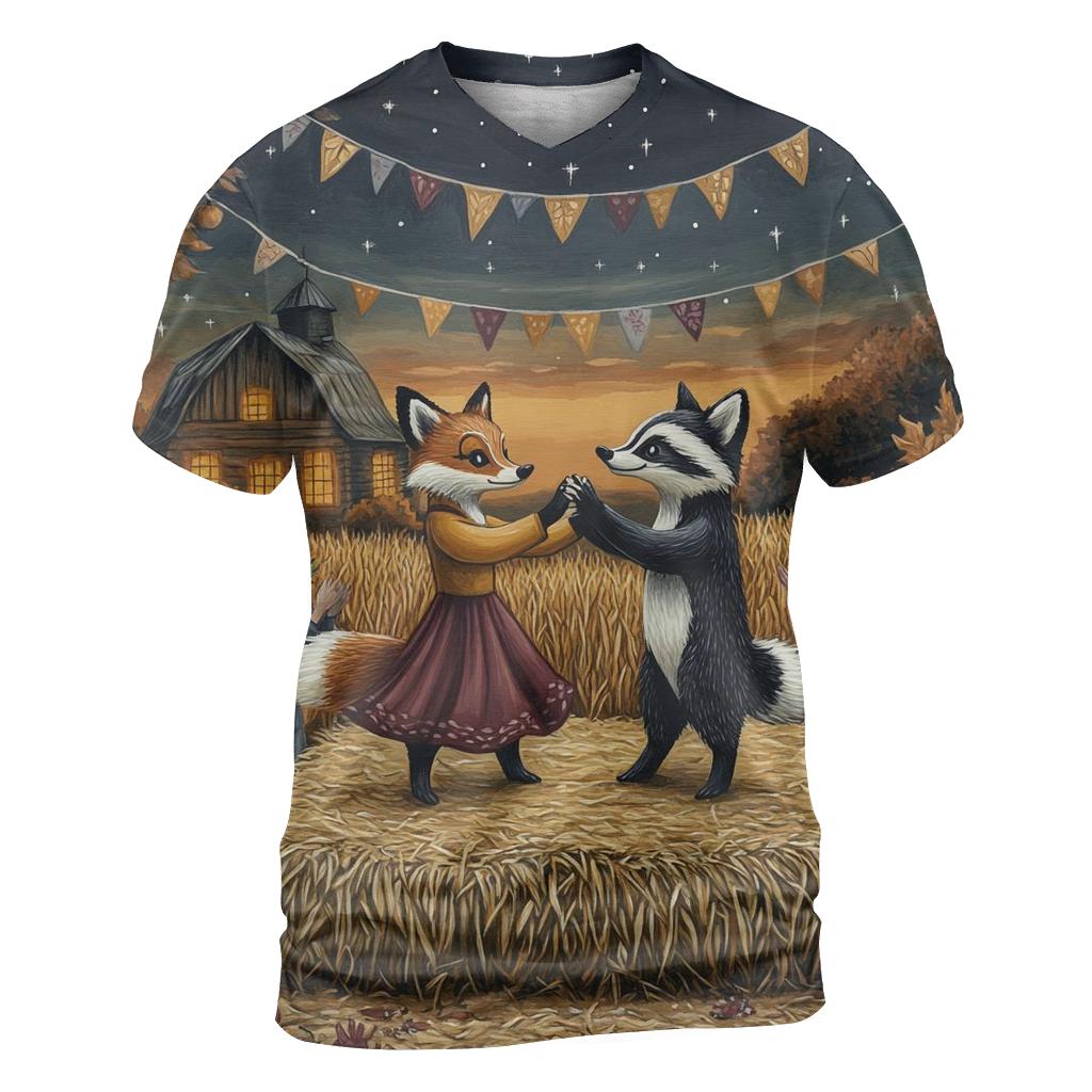 Harvest Moon Masquerade Haunted unique graphic print tees