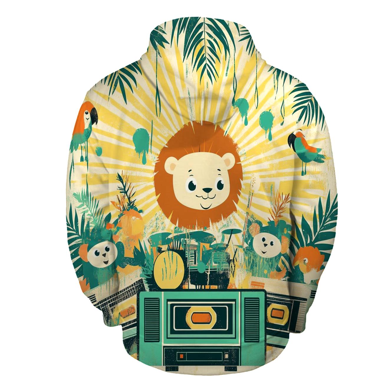 Boombox Jungle Jamboree custom hoodies
