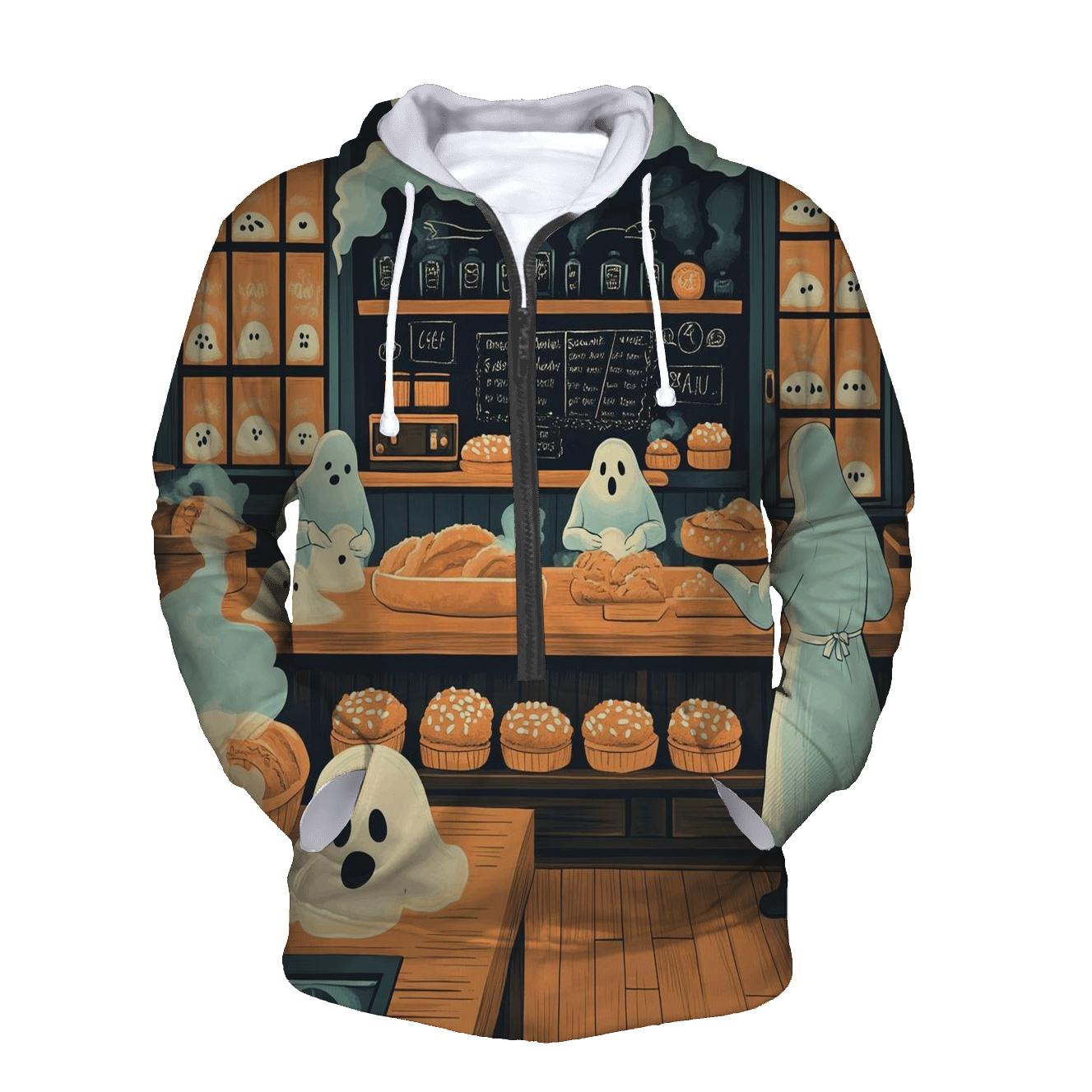 Ghostlight Bakery Spooky embroidered hoodies