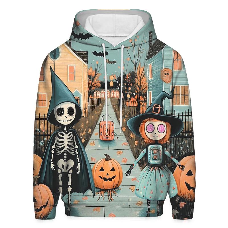 Catwalk Of Spooky Costumes graphic hoodies