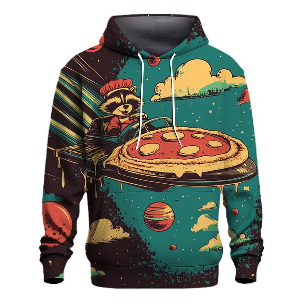 Cosmic Pizza Delivery hoodie styles