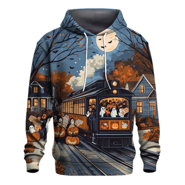 Trick-or-Treat Express Haunted pullover hoodies