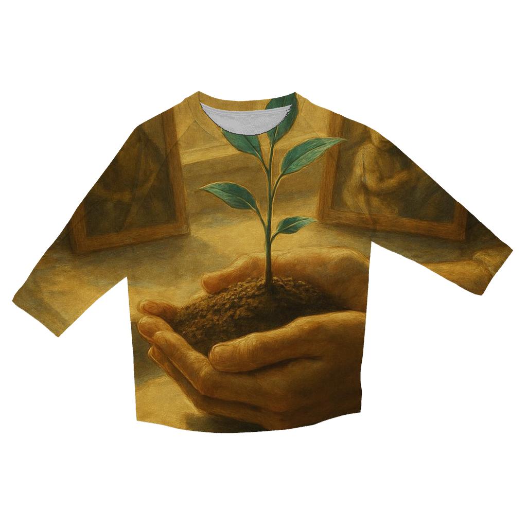 Hands That Build Tomorrow stylish quarter sleeve tops