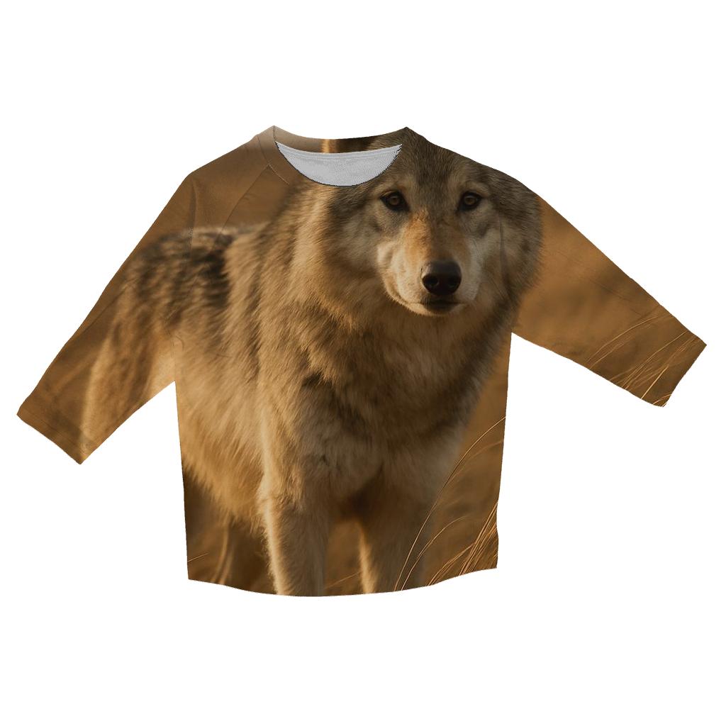 Prairie Wind Sentinel printed three quarter sleeve shirts