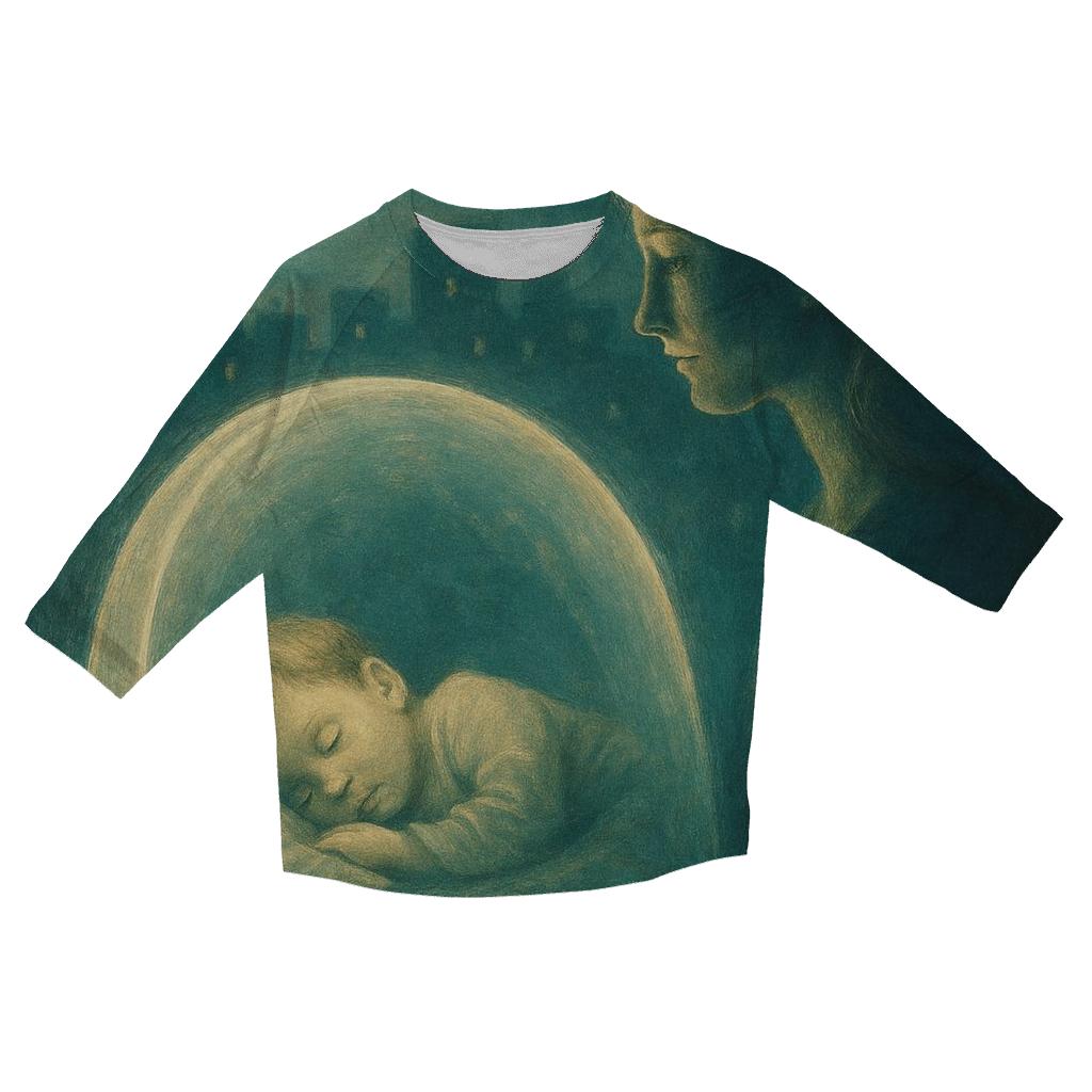 The Invisible Shield personalized 3/4 sleeve tees