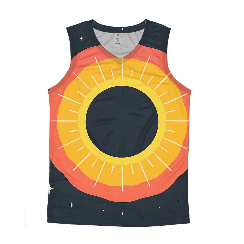 Eclipse Corona Rings cotton sleeveless tops