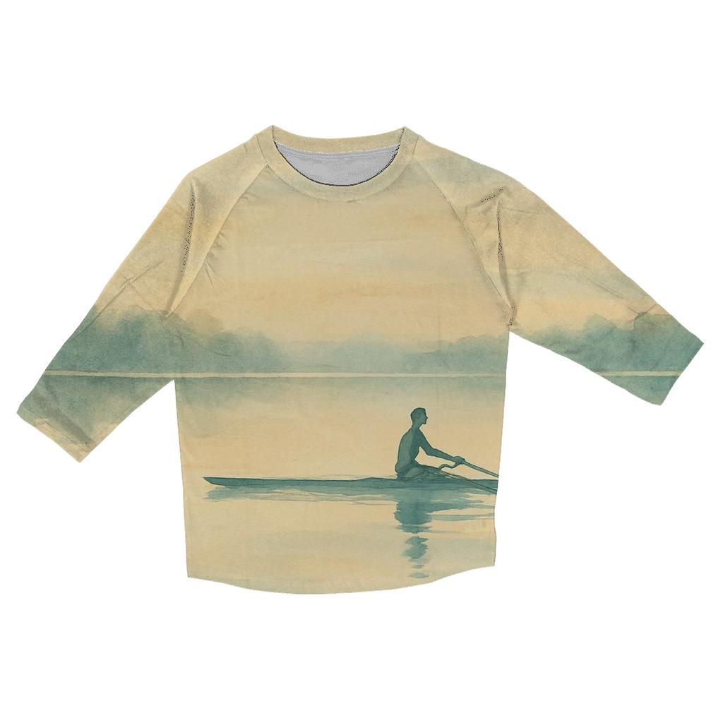Morning Row Serenity cotton quarter sleeve shirts