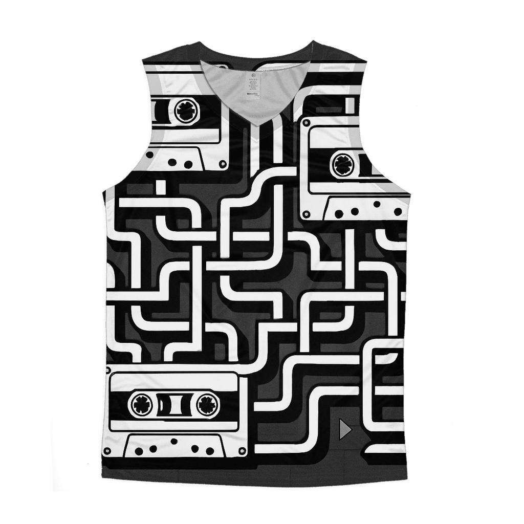 Cassette Circuit Maze casual summer tank tops