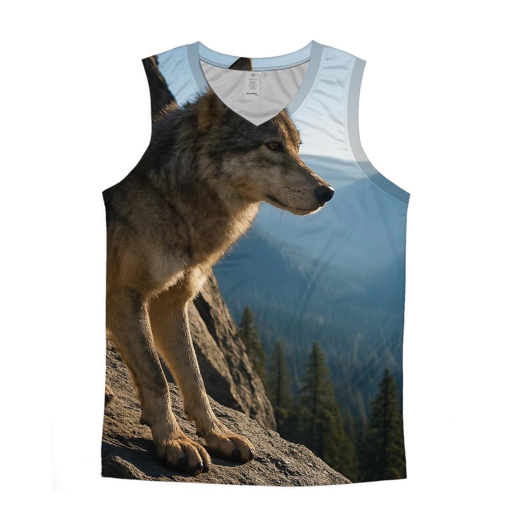 Rock Face Observer trendy fitted tank tops