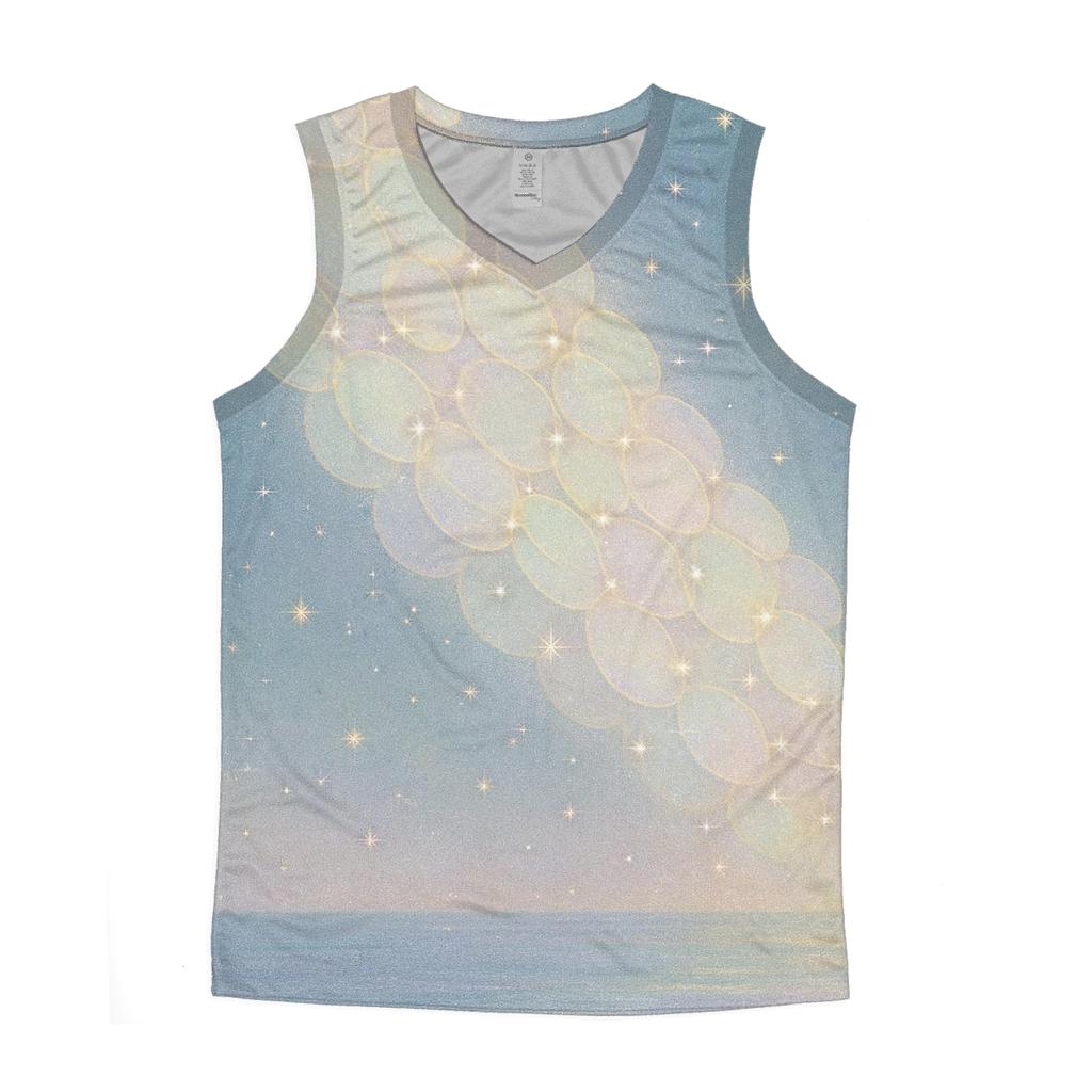 Opal Veil Constellation stylish racerback tanks