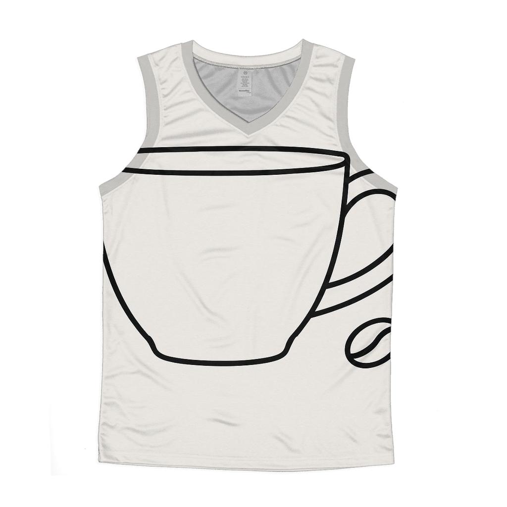 Cup Handle Outline stylish racerback tanks