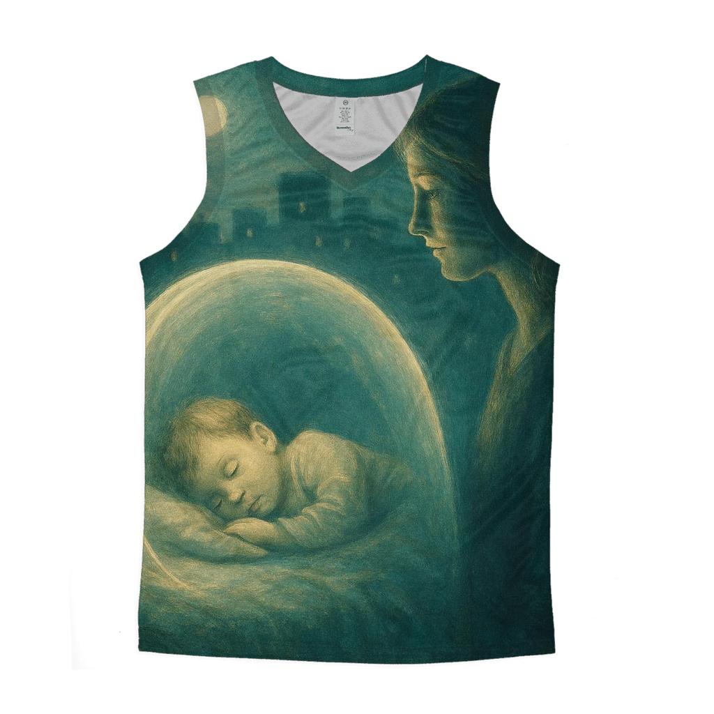 The Invisible Shield cotton sleeveless tops