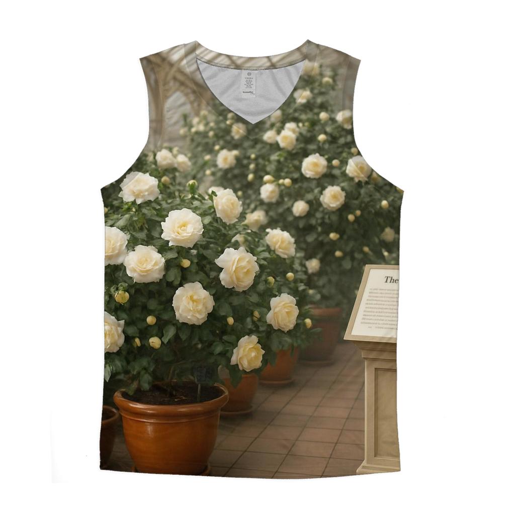 Victorian Conservatory Camellia Display stylish racerback tanks