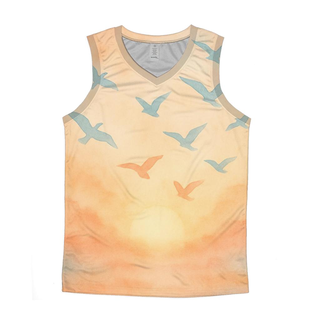 Dawn Chorus personalized athletic tanks