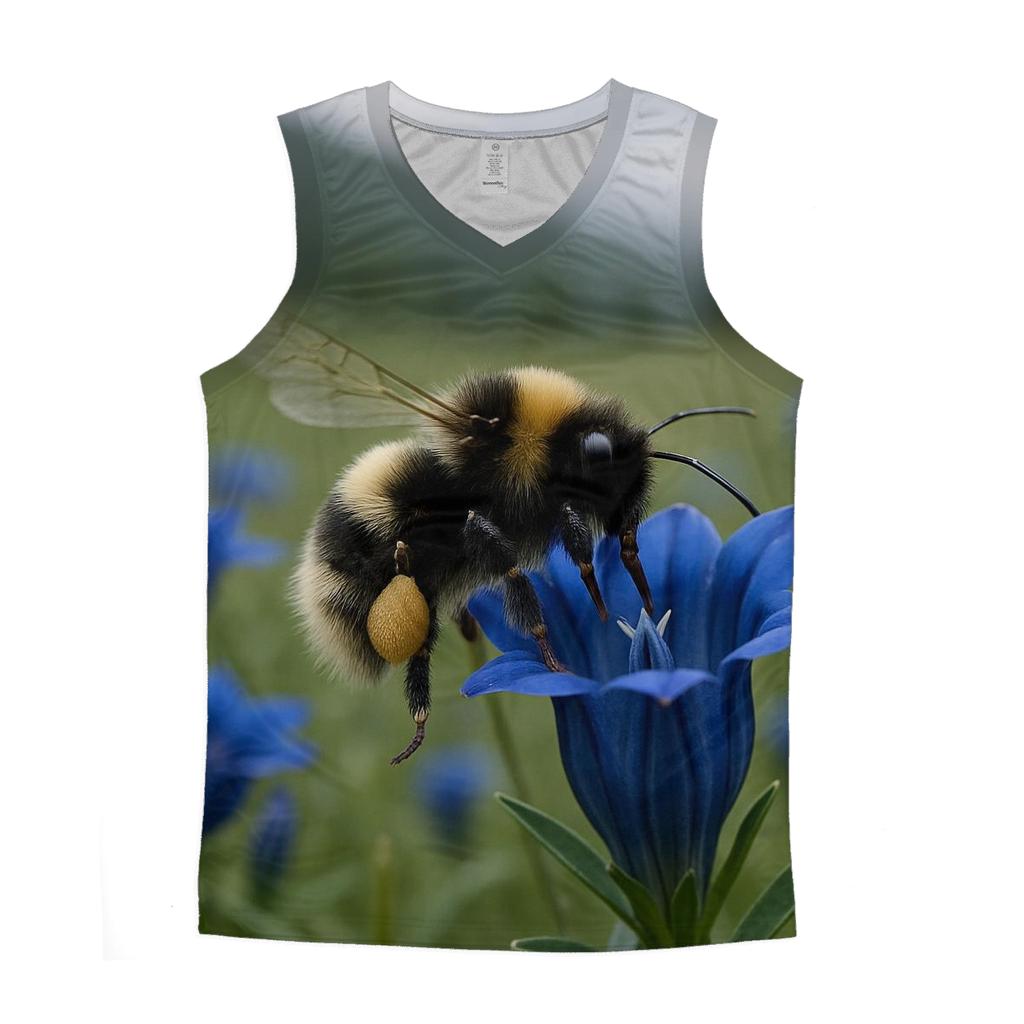 Alpine Meadow Hover cotton sleeveless tops