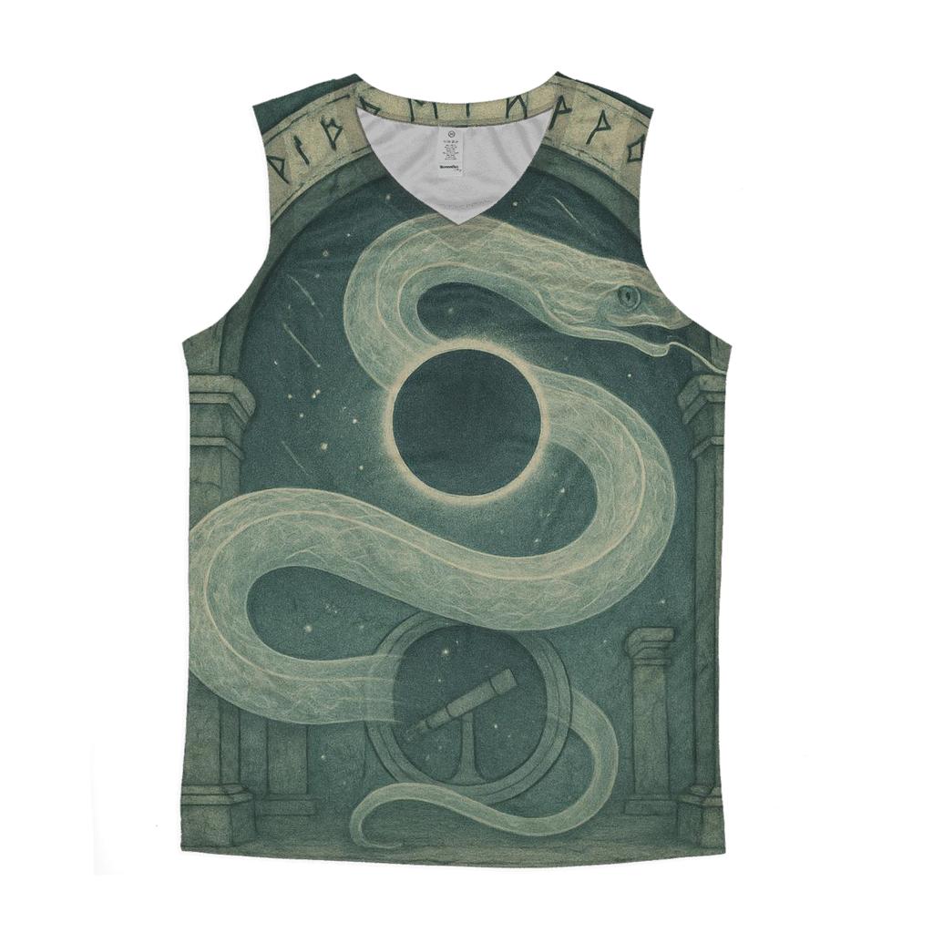Spectral Ouroboros Passage graphic print tank tops