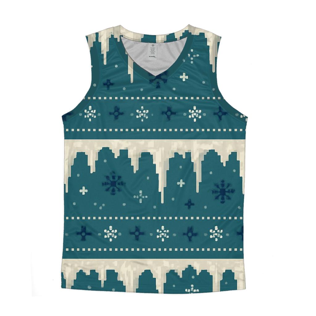 Icicle Banner Cascade Design sports performance tank tops